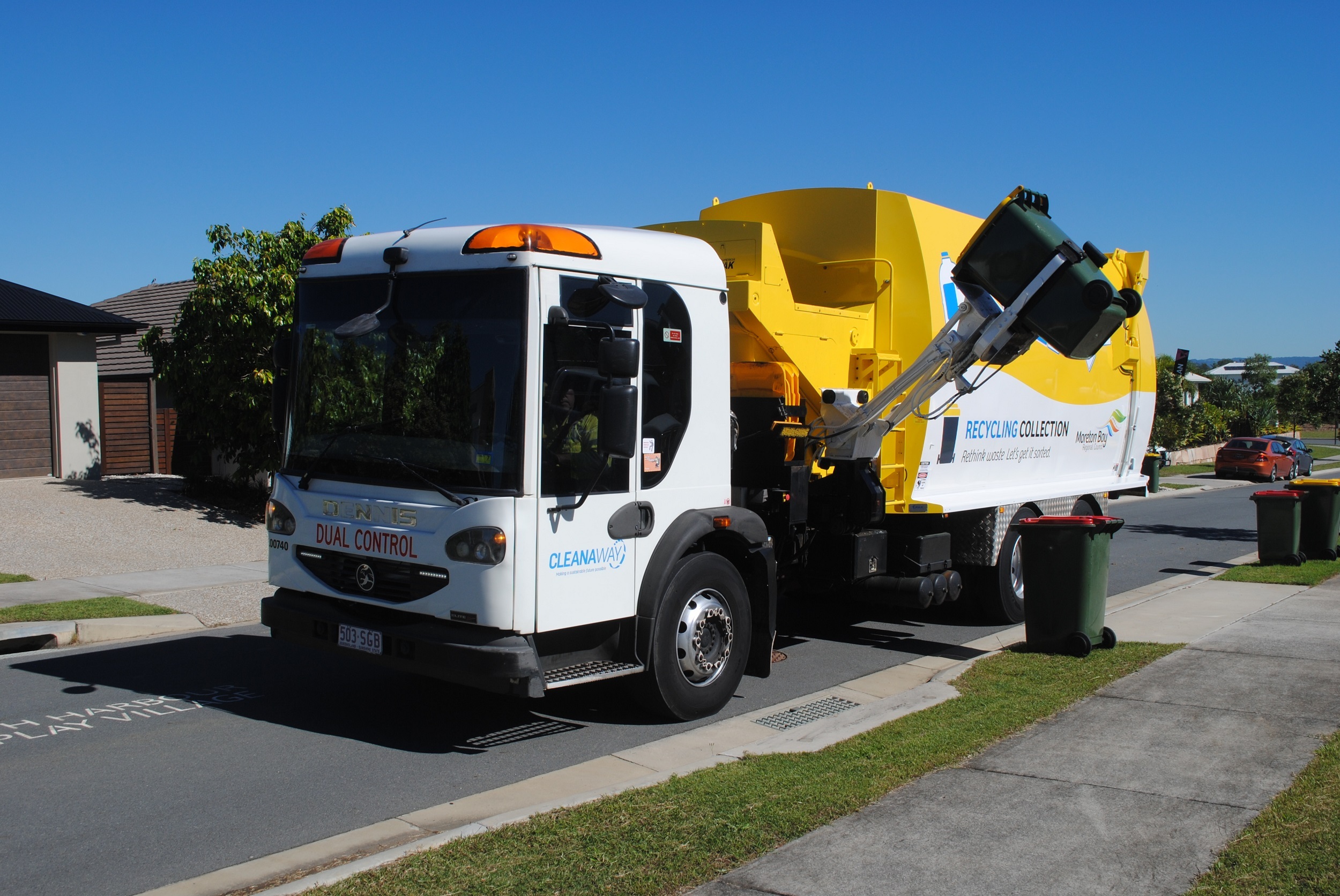 Free upgrade for recycling bins