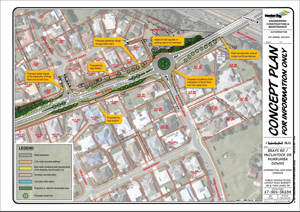 11 Major Projects In 10 Months Brays Road Planning Map 