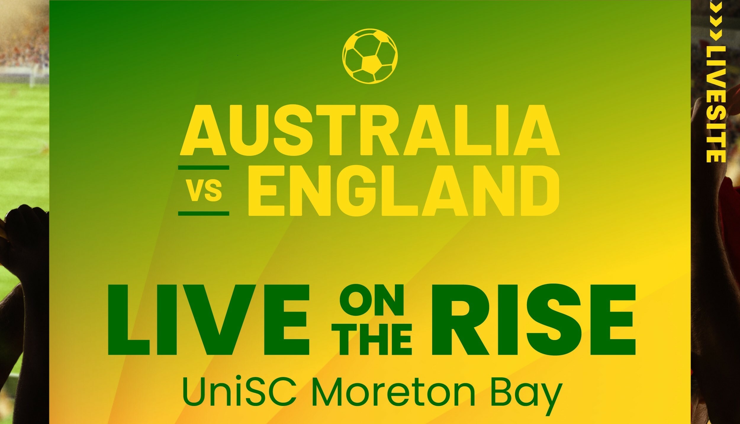 Watch Matildas V England at Petrie live site